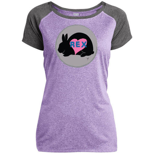Rex Ladies Heather on Heather Performance T-Shirt