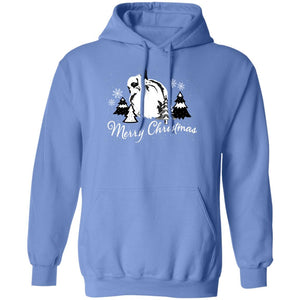 Merry Christmas Wooly Adult Hoodie