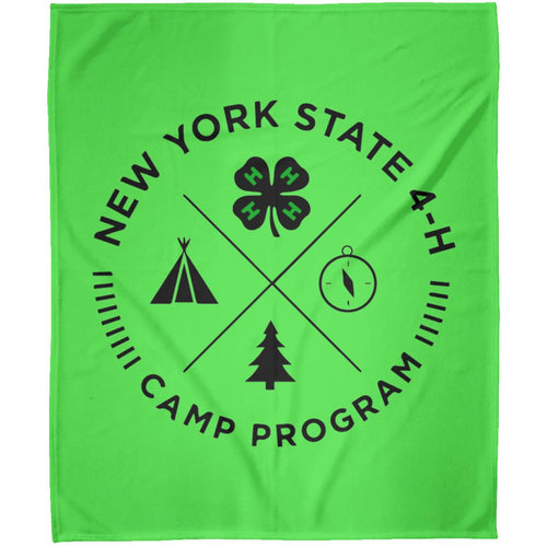 NY State 4-H Fleece Blanket 50x60