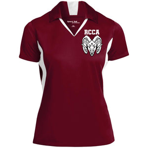 Ladies' Colorblock Performance Polo