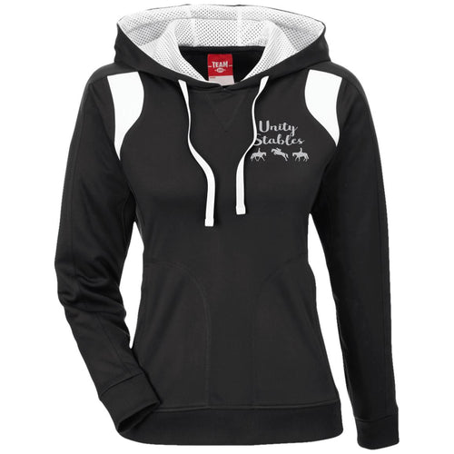 Unity Stables Ladies' Colorblock Poly Hoodie