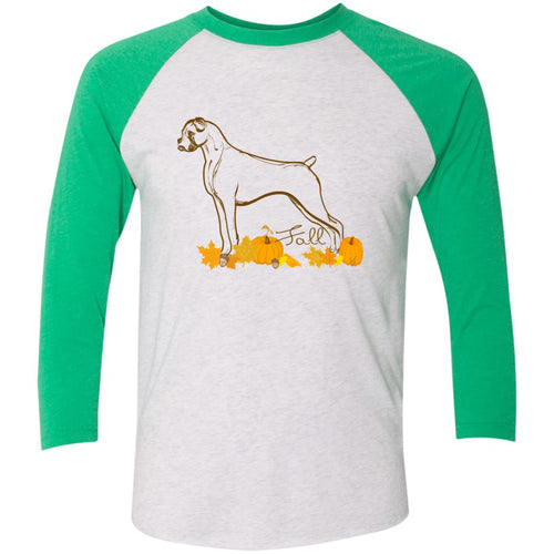 Fall Boxer 3/4 Sleeve Baseball T
