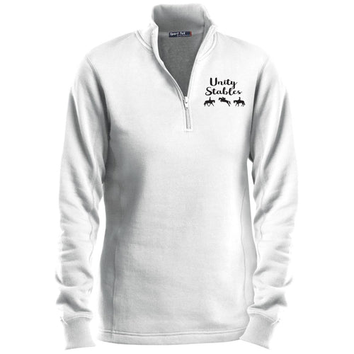 Unity Stables Ladies' 1/4 Zip Sweatshirt