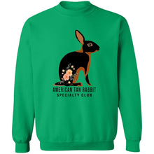 American Tan w/ Flowers Crewneck Pullover Sweatshirt