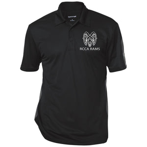 Adult Performance Textured Three-Button Polo