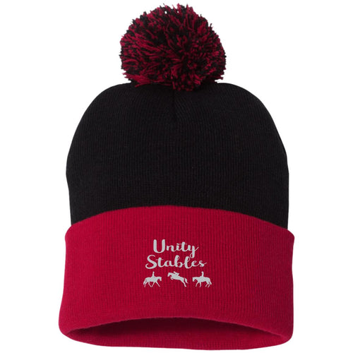Unity Stables Pom Pom Knit Cap