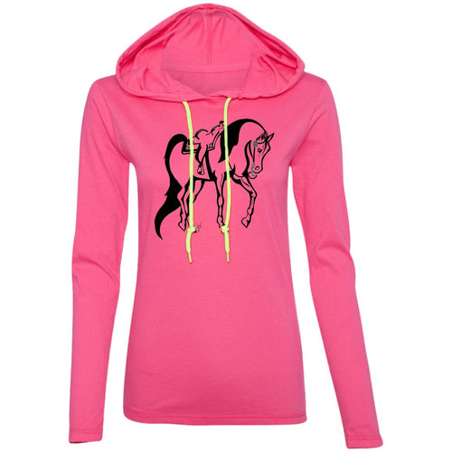 Ladies' LS T-Shirt Hoodie