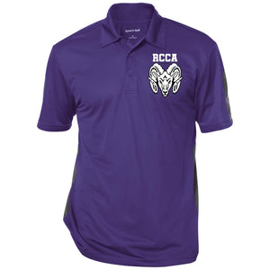 RCCA Performance Textured Three-Button Polo