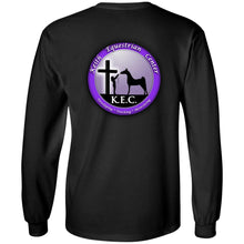 Adult Long Sleeve T-Shirt (front & back)