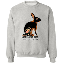 American Tan w/ Flowers Crewneck Pullover Sweatshirt