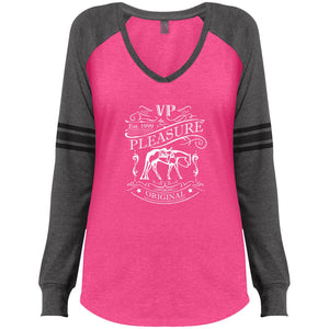 Ladies' Game LS V-Neck T-Shirt