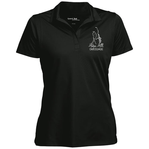 Women's Micropique Tag-Free Flat-Knit Collar Polo-Hope Hill Dressage