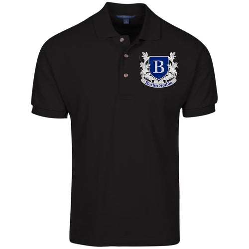 Berlin Men's Cotton Pique Knit Polo