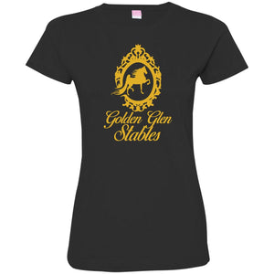 Golden Glen Stables Ladies' Fine Jersey T-Shirt