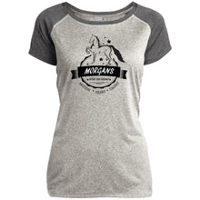 Morgan Ladies Heather on Heather Performance T-Shirt