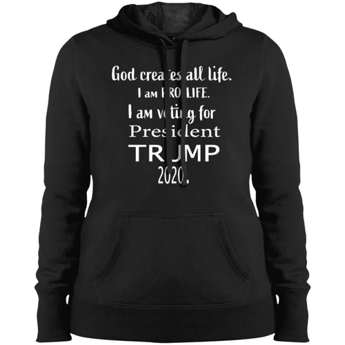 President Trump 2020 Ladies' Pullover Hooded Sweatshirt