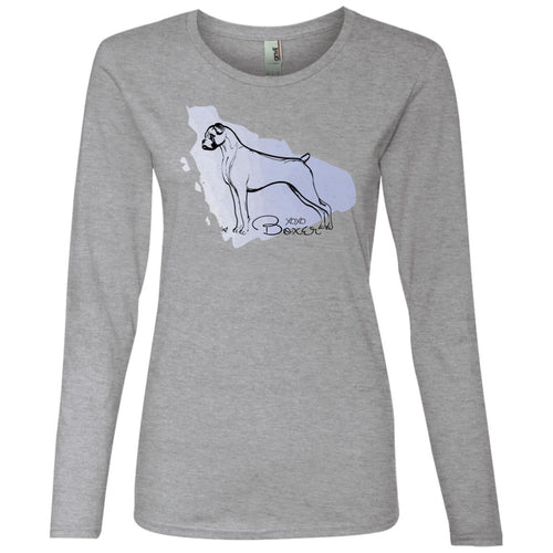 Ladies' Lightweight LS T-Boxer