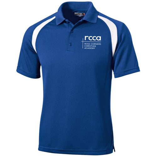 RCCA Moisture-Wicking Tag-Free Golf Shirt