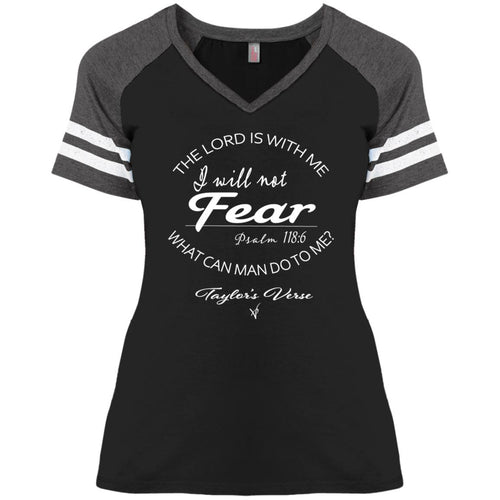 Taylor's Verse Ladies' Game V-Neck T-Shirt