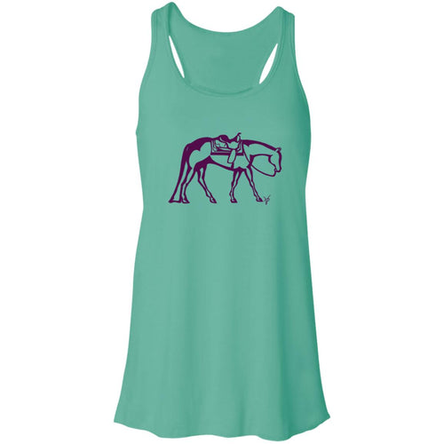 Western Flowy Racerback Tank