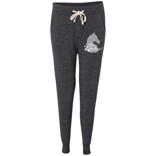 Equestrian Christmas Ladies' Fleece Jogger