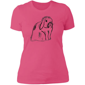 Lop Ladies' Boyfriend T-Shirt