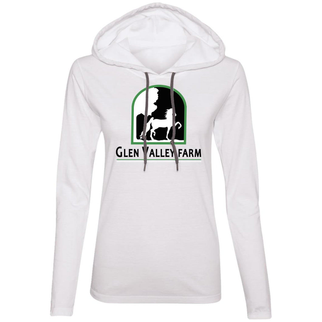 Glen Valley Ladies' LS T-Shirt Hoodie