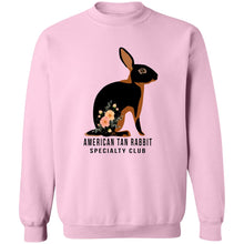 American Tan w/ Flowers Crewneck Pullover Sweatshirt