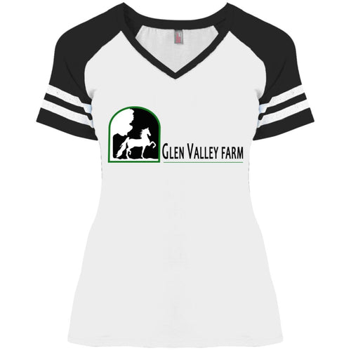 Glen Valley Ladies' Game V-Neck T-Shirt