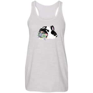 Broken Succulent Flowy Racerback Tank