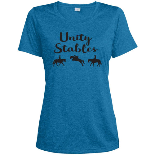 Unity Stables Ladies' Heather Dri-Fit Moisture-Wicking T-Shirt