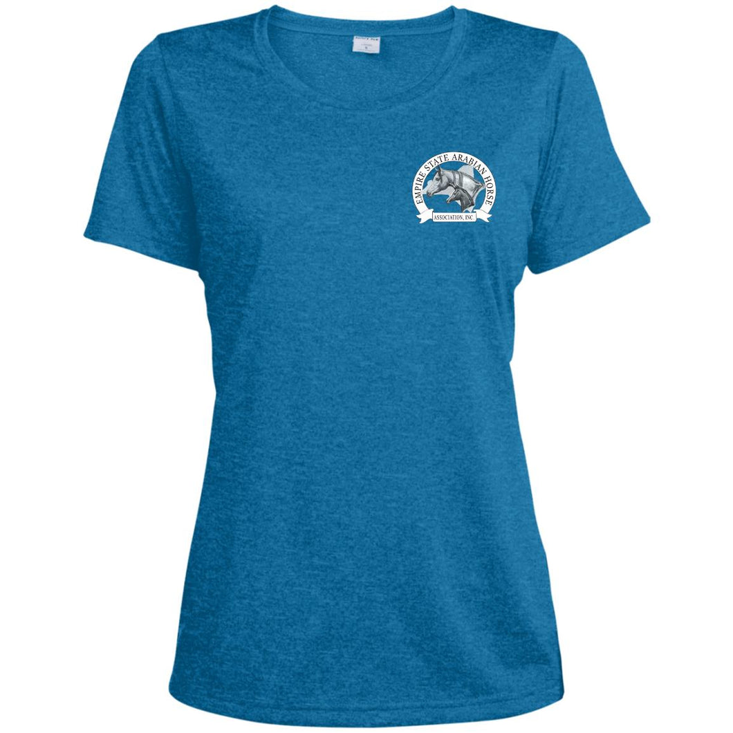 ESAHA Ladies' Heather Dri-Fit Moisture-Wicking T-Shirt