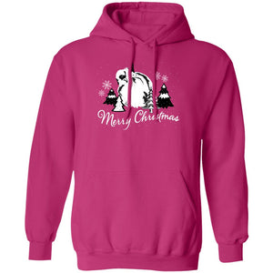 Merry Christmas Wooly Adult Hoodie