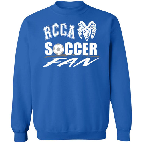 RCCA Soccer Fan Crewneck Pullover Sweatshirt  8 oz.