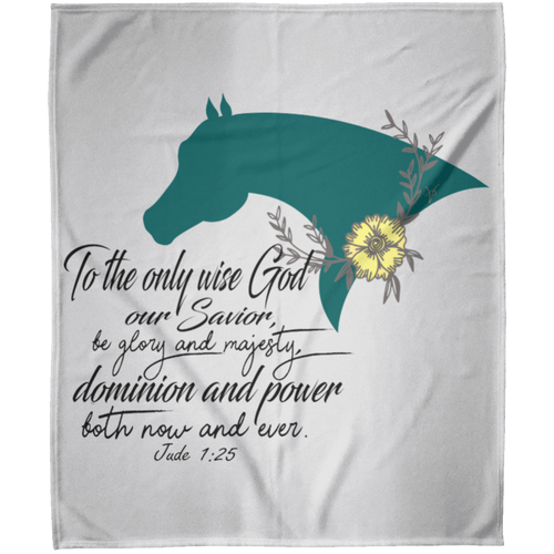 Jude 1:25 Arctic Fleece Blanket 50x60