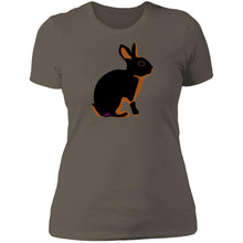 Tan  Ladies' Boyfriend T-Shirt