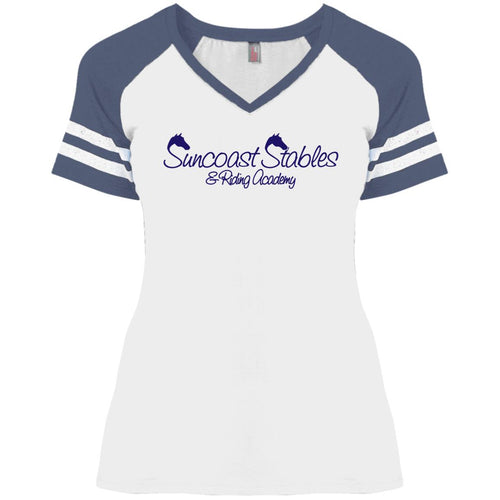 Suncoast Stables Ladies' Game V-Neck T