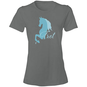 Trot Teal Ladies' Lightweight T-Shirt 4.5 oz