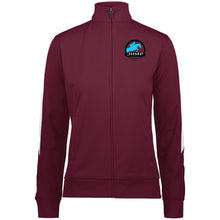 Jump Badge Embroidered Ladies' Performance Full Zip