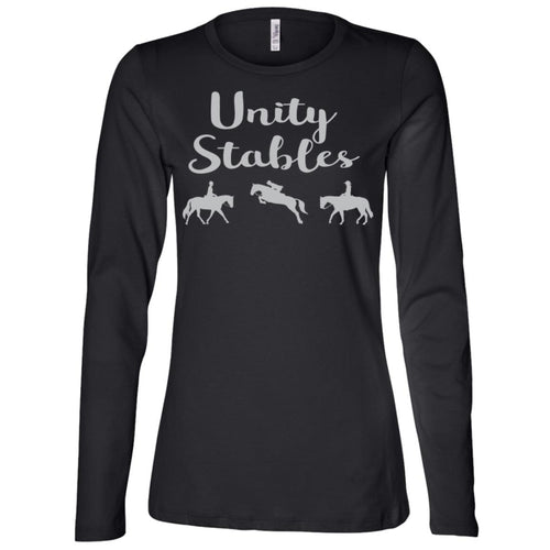 Unity Stables Bella + Canvas Ladies' Jersey LS Missy Fit