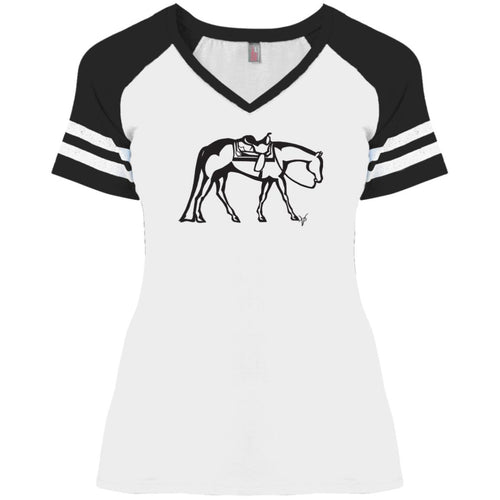 Western Ladies' Game V-Neck T-Shirt