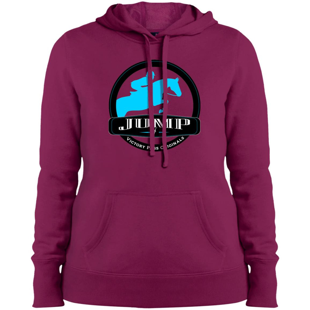 Jump Badge Ladies' Hooded Sweatshirt