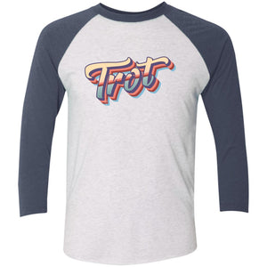 Unisex Tri-Blend 3/4 Sleeve Baseball Raglan T-Shirt