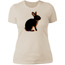Tan  Ladies' Boyfriend T-Shirt