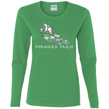 Forward Farm Ladies' Cotton LS T-Shirt