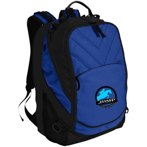 Jump Badge Embroidered Laptop Computer Backpack