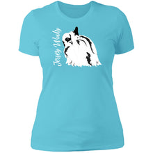 Jersey Wooly Ladies' Boyfriend T-Shirt