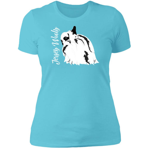 Jersey Wooly Ladies' Boyfriend T-Shirt