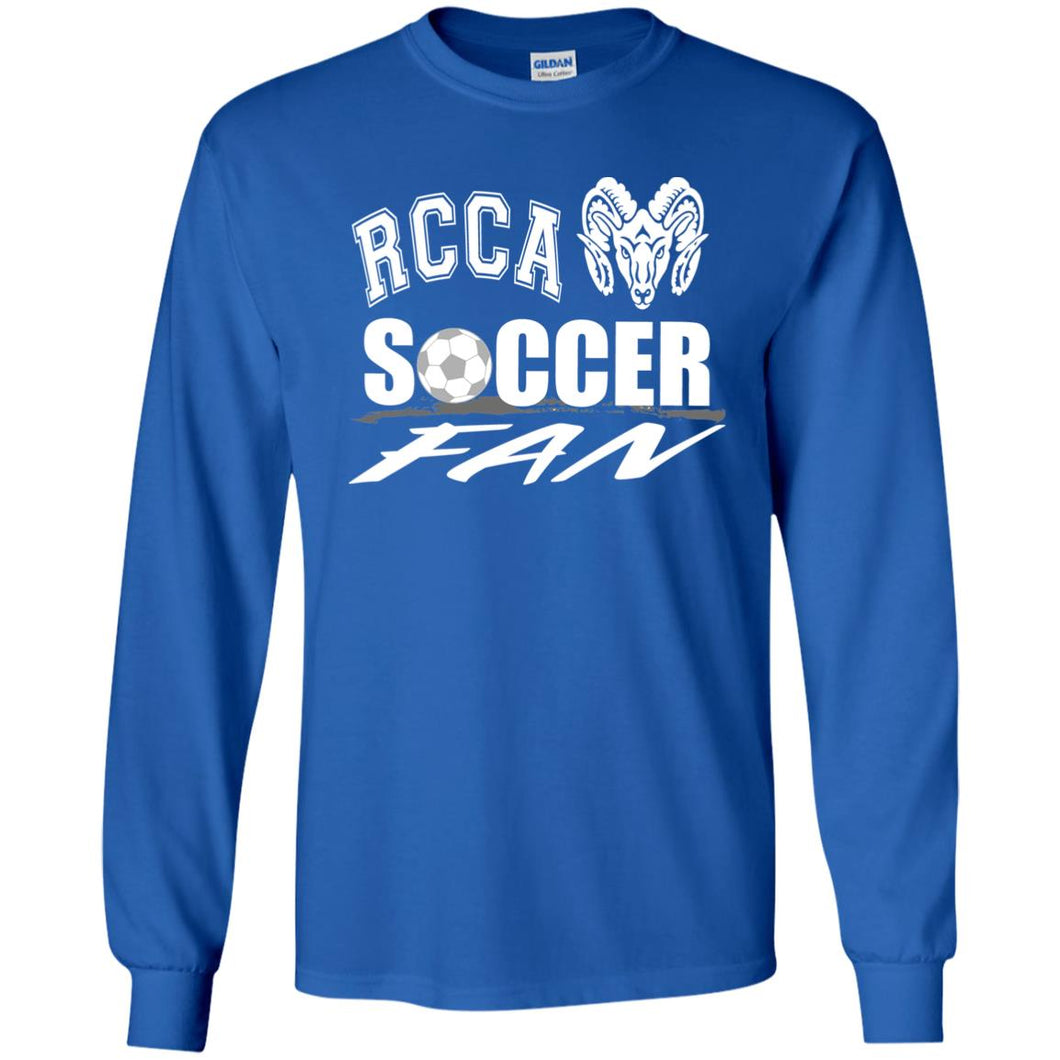 RCCA Soccer Fan Youth LS T-Shirt