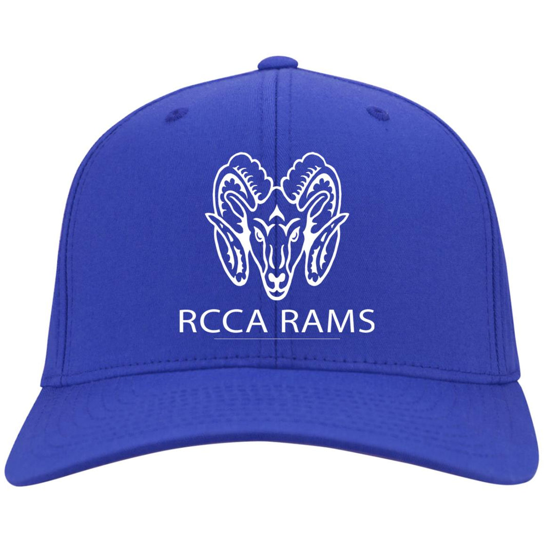 RCCA Rams Flex Fit Twill Baseball Cap